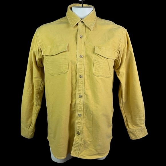 Duluth Trading Co Other - Duluth Trading Co Chamois Button Down Shirt Men’s Large Long Sleeve